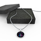 Laugh Every Day Luxury Spirit Necklace w/ Circle Charm