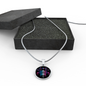 Love Beyond Words Luxury Spirit Necklace w/ Circle Charm