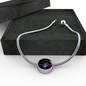 Live Every Moment Spirit Bracelet w/ Circle Charm