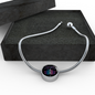 Laugh Every Day Spirit Bracelet w/ Circle Charm