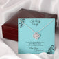 TO MY WIFE INFINITY LOVE NECKLACE