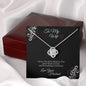 TO MY WIFE INFINITY LOVE NECKLACE