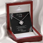 TO MY WIFE INFINITY LOVE NECKLACE