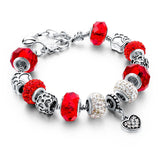 FREE Crystal Bead & Charm Bracelet