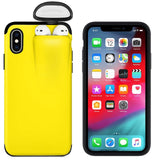 iPHONE AND AIRPODS COMBO HARD FITTED iPHONE CASE